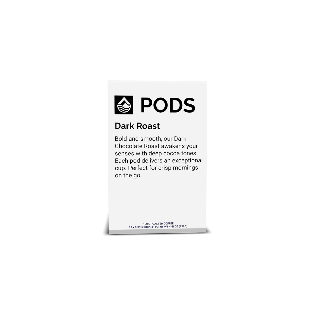 Cascades Dark Roast Pods